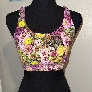 lululemon athletica Floral Multicolor Sports Bra 10